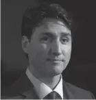  ??  ?? TRUDEAU