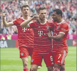  ?? GETTY ?? Kimmich anotó una pena máxima El capitán bávaro marcó el segundo golfoto: