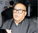  ?? /CARLOS LUNA ?? Julián Palombo, presidente de la Canaco en Tijuana