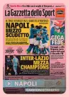  ??  ?? CAMPIONE D’INVERNO
La prima pagina della Gazzetta del 30 dicembre dedicata alla squadra di Sarri