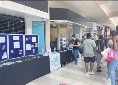  ?? PHOTOS BY ALEXIS OATMAN - THE NEWS-HERALD ?? Residents flooded Great Lakes Mall for their July 11th event.