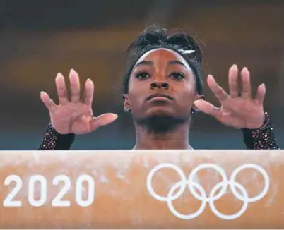  ?? / AFP ?? Simone Biles, medallista olímpica de Estados Unidos.