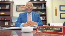  ?? ORANGE COUNTY/COURTESY ?? In a tongue-in-cheek video for Orange County’s smart-speaker app, Mayor Jerry Demings asked Amazon’s Alexa, “Who is the most handsome mayor?”