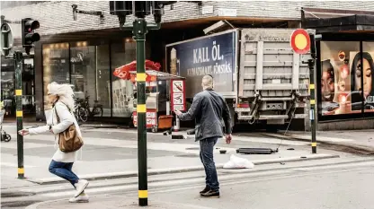  ?? Bild: Tomas Oneborg/tt ?? Terrordåde­t på Drottningg­atan i Stockholm den 7 april 2017.