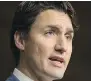  ??  ?? Prime Minister Justin Trudeau