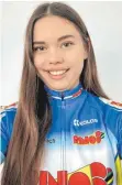  ?? FOTO: PRIVAT ?? Julia Servay ist eines der größten Talente im Radsport.