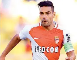  ?? FOTO ?? Radamel Falcao García espera tener minutos ante el Lille. Necesita ganar ritmo para la Champions.