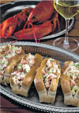  ?? PERRY JACKSON PHOTO. ?? PEI Lobster rolls are a classic Island treat.