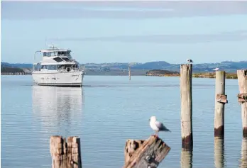  ??  ?? Northland’s marine industry is booming, with the multimilli­on dollar 24m expedition motor launch Mollymawk launched by boat builder Circa Marine last month. Teachers of students keen to get into the industry can attend an event next week.