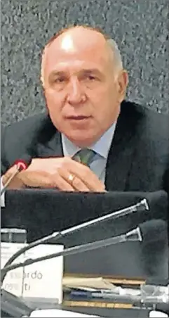  ?? WORLD WATER FORUM ?? MINISTRO. El titular de la Corte Suprema estuvo esta semana en Brasilia. Después se reunió con Garavano y habló con Macri.