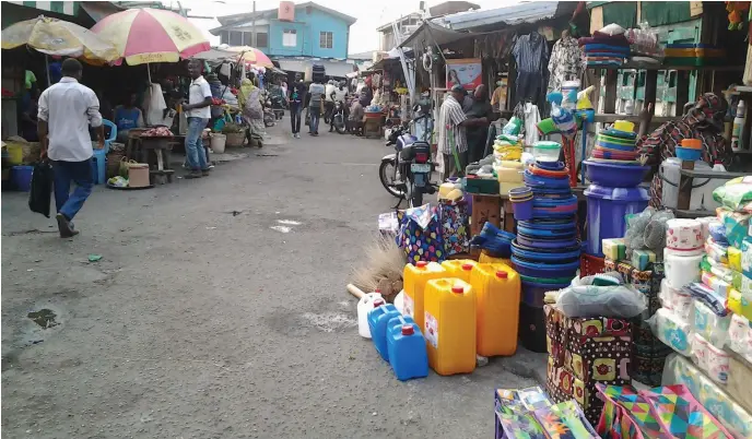  ??  ?? Anjorin Market, Apapa