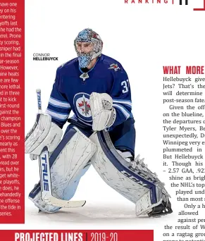  ??  ?? CONNOR HELLEBUYCK