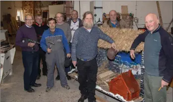  ??  ?? Members of Tralee Men’s Shed are among the 11 sheds in Kerry to welcome news of funding this week. Pictured are: John Goddard, Frank Faherty, Thomas Murphy, John Dunne, Tony McMahon, Liam Gunn, Tom Maloney and Tony Moriarty