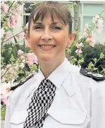  ??  ?? Chief Constable Janette McCormick of Cheshire Constabula­ry