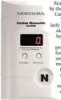  ??  ?? A CO detector in your home could prove to be a lifesaver.