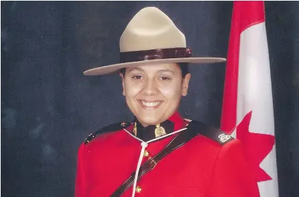  ?? — RCMP ?? West Shore RCMP Const. Sarah Beckett died April 5, 2016, after her police car was struck by a pickup truck in Langford. Another RCMP officer had tried to stop the truck before it struck Becke’s car.