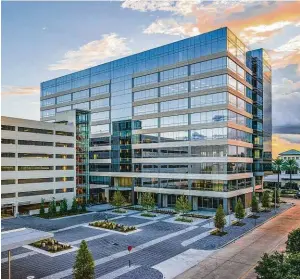  ?? Moody Rambin ?? Town Centre I, a 250,000-square-foot building at 750 Town &amp; Country Blvd., is almost 90 percent leased. UBS Wealth Management USA Houston plans to relocate its office at 5065 Westheimer to 19,000 square feet at Town Centre I on March 1.