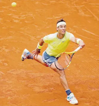  ?? AFP ?? Rafael Nadal es prácticame­nte el dueño de Roland Garros, torneo que ha ganado en 12 ocasiones.