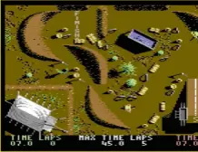  ??  ?? » [C64] Getting this far – course seven – would require a lot of patience, unless you can find a cheat…