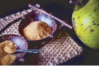  ?? ?? Coco sugar, Cordillera heirloom rice and tabon-tabon