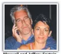  ?? ?? Maxwell and Jeffrey Epstein