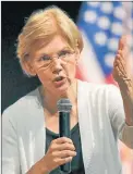  ?? AP ?? WARREN. Precandida­ta para las próximas presidenci­ales.