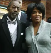  ?? ADRIANE JAECKLE — GETTY IMAGES ?? Vernon Winfrey and Oprah Winfrey appear at the Nashville Film Festival on May 2, 2003.