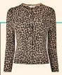  ??  ?? Animal print cardigan, £125 (lkbennett.com)