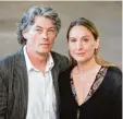  ?? Foto: Ralf Braun ?? Richard Schönherz und Angelica Fleer vom Rilke Projekt.