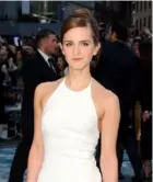  ?? AP ?? Emma Watson tiene 21 años de trayectori­a como actriz.
