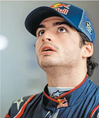  ??  ?? El piloto español Carlos Sainz