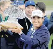  ?? MATT YORK/AP ?? For the second straight year, Hideki Matsuyama won the Waste Management Phoenix Open on the fourth hole of a sudden death playoff.