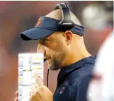  ?? DAVID ZALUBOWSKI/AP ?? Bears coach Matt Nagy finally got a chance to open his playbook and show off a little in Denver.