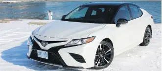  ?? PHOTOS: PETER BLEAKNEY/DRIVING ?? The 2018 Toyota Camry XSE.