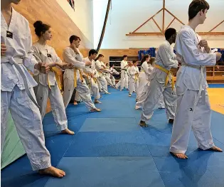  ?? ?? Bath SKY Taekwondo is opening its doors on Saturday for everyone to try the sport