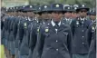  ?? News Agency ?? THE NEW SAPS graduates have been urged to give criminals sleepless nights. | OUPA MOKOENA African (ANA)