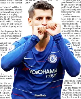  ??  ?? Alvaro Morata