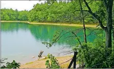  ?? PHOTO BY STEVE FAGIN ?? A tranquil view of Walden Pond.