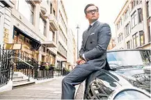  ?? Twentieth Century Fox ?? Taron Egerton returns as British agent Eggsy in “Kingsman: The Golden Circle.”