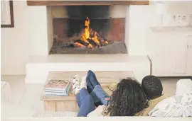  ?? Pictures: iStock ?? HOW TO HYGGE. The lifestyle trend is about including cosy things around the home. It can be as simple as a fireplace.