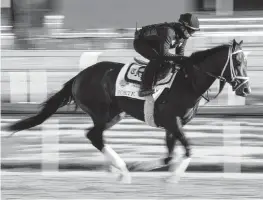  ?? MATT STONE Courier Journal / USA TODAY NETWORK ?? Trainer Todd Pletcher pulled Forte from the Kentucky Derby at the last minute last May because of mild lameness