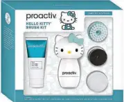  ??  ?? Proactiv Hello Kitty Brush Kit, $70, Ulta and Ulta.com.