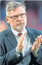  ??  ?? Craig Levein has been charged by the SFA for referee criticism.