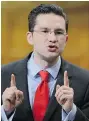  ?? SEAN KILPATRICK/ The Canadian Press ?? Conservati­ve MP and Democratic Reform Minister
Pierre Poilievre.