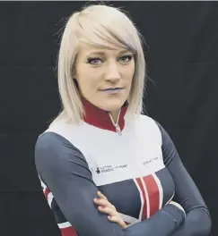  ??  ?? 0 Elise Christie won the 1,000m and 1,500m as well as overall gold at the World Championsh­ips in Rotterdam in March.
