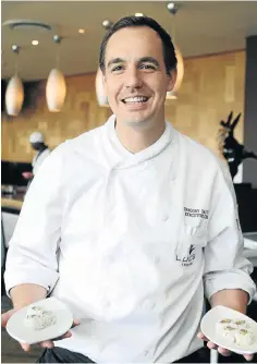  ?? Picture: SIMON MATHEBULA ?? A PIECE OF HIS MIND: Executive chef Gregory John Gautier wants to tell his lecturers that his training didn’t prepare him for the real world