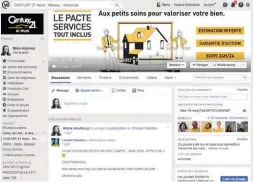  ??  ?? Si les structures de Raja et de Century 21 diffèrent grandement, Facebook Workplace est utilisé dans les deux entreprise­s dans le même but : fluidifier le partage de l’informatio­n.