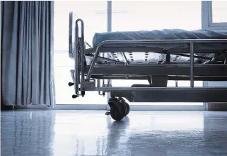  ?? DREAMSTIME TNS ?? Hospital beds with copper surfaces were found in a recent study to have an average of 94 per cent fewer bacteria than hospital beds with plastic surfaces.