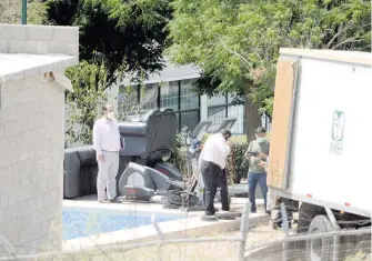  ?? MANOLO AGUIRRE ?? Varias unidades del IMSS acudieron a las instalacio­nes del club.