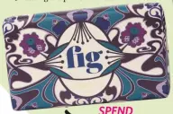 ??  ?? SPEND Liberty London Fig Soap, £6.95